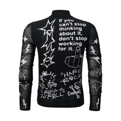 CapCabin Graphic Long Sleeve Top