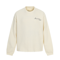 CapCabin Graphic Textured Sweatshirt