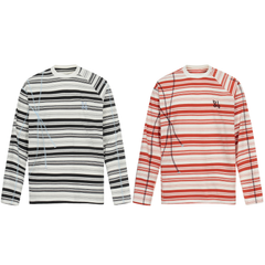 CapCabin Striped Long Sleeve Tee