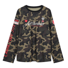 CapCabin Camo Graphic Long Sleeve Jersey