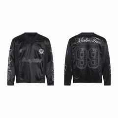 CapCabin Studded Varsity Long Sleeve Jersey