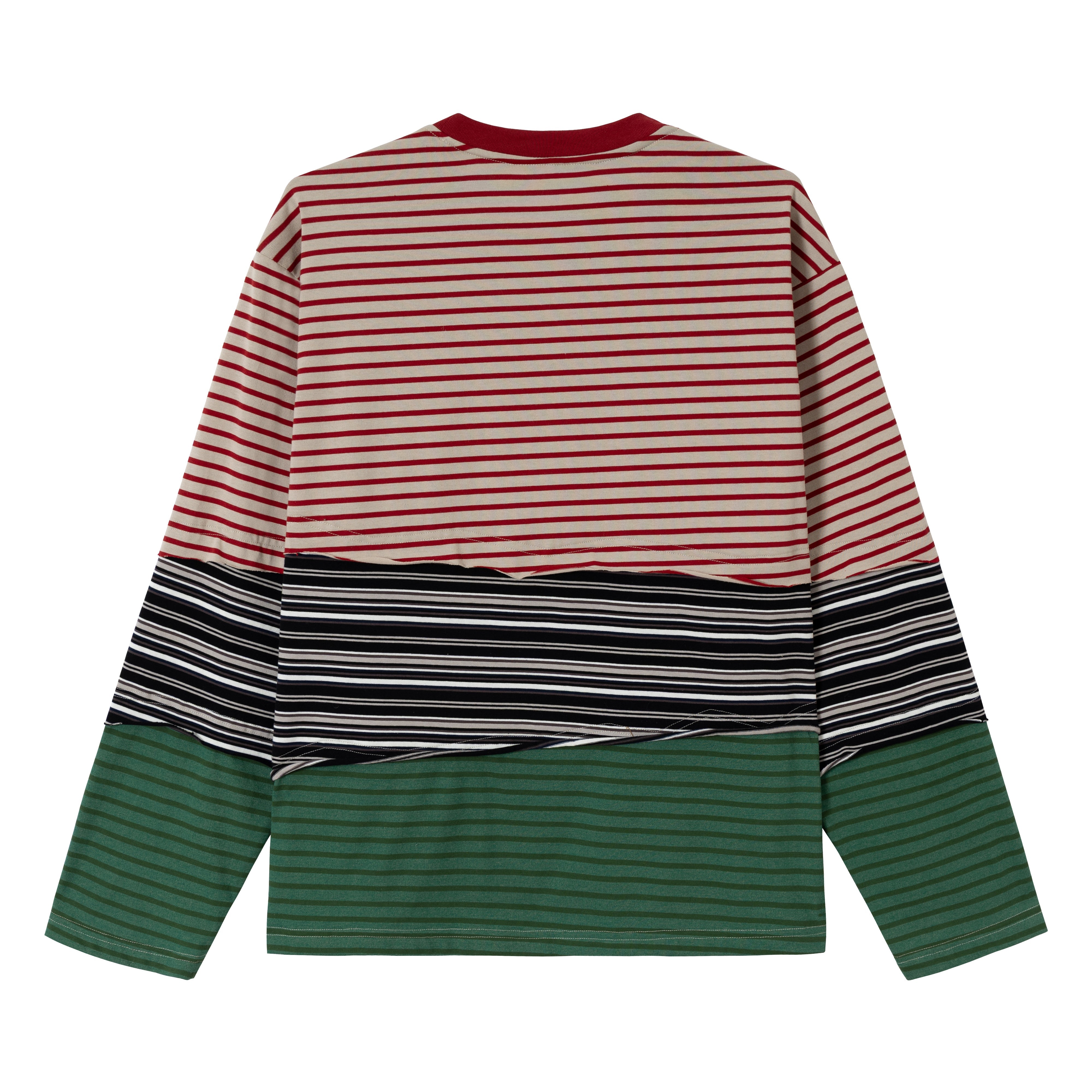 CapCabin Striped Long Sleeve Tee