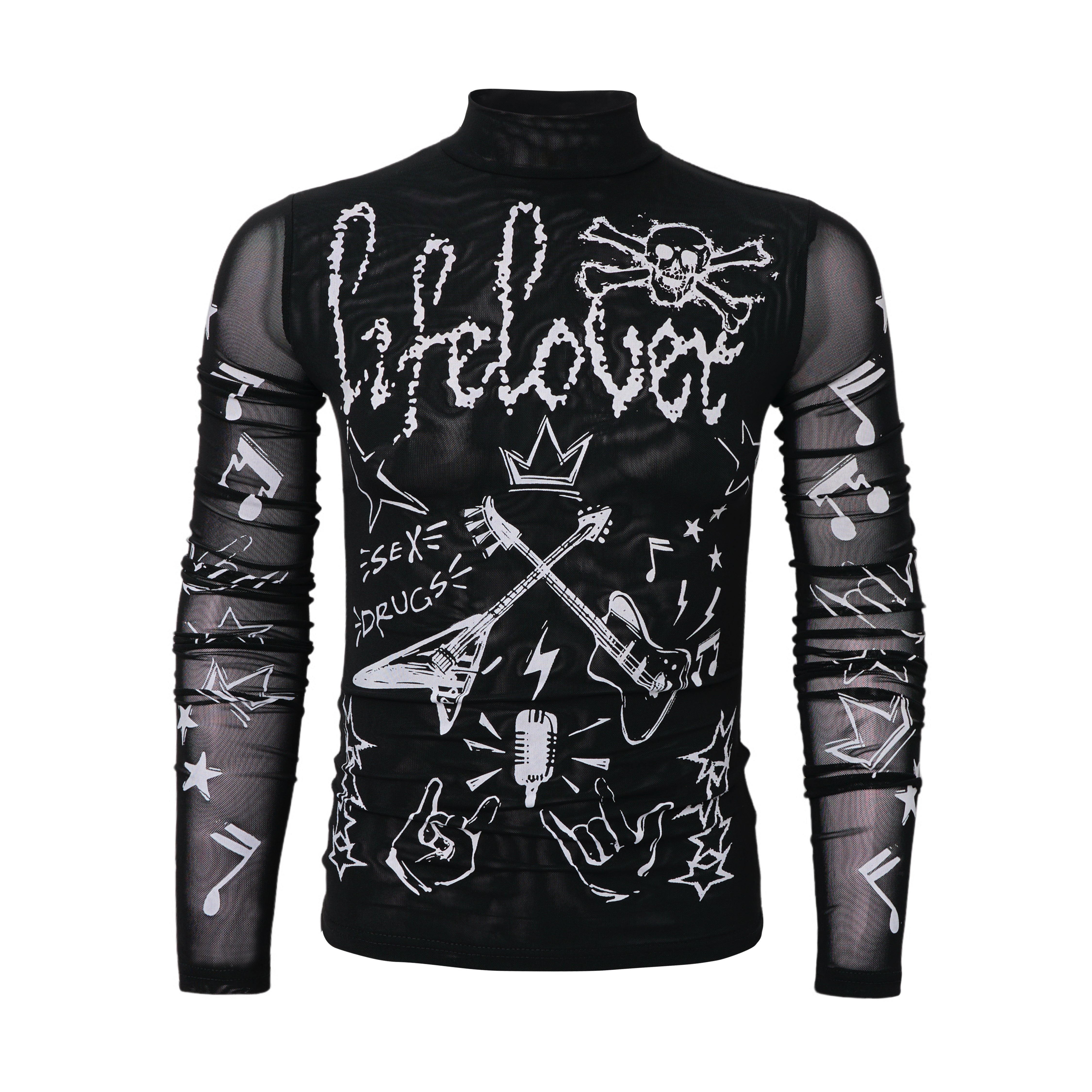 CapCabin Graphic Long Sleeve Top