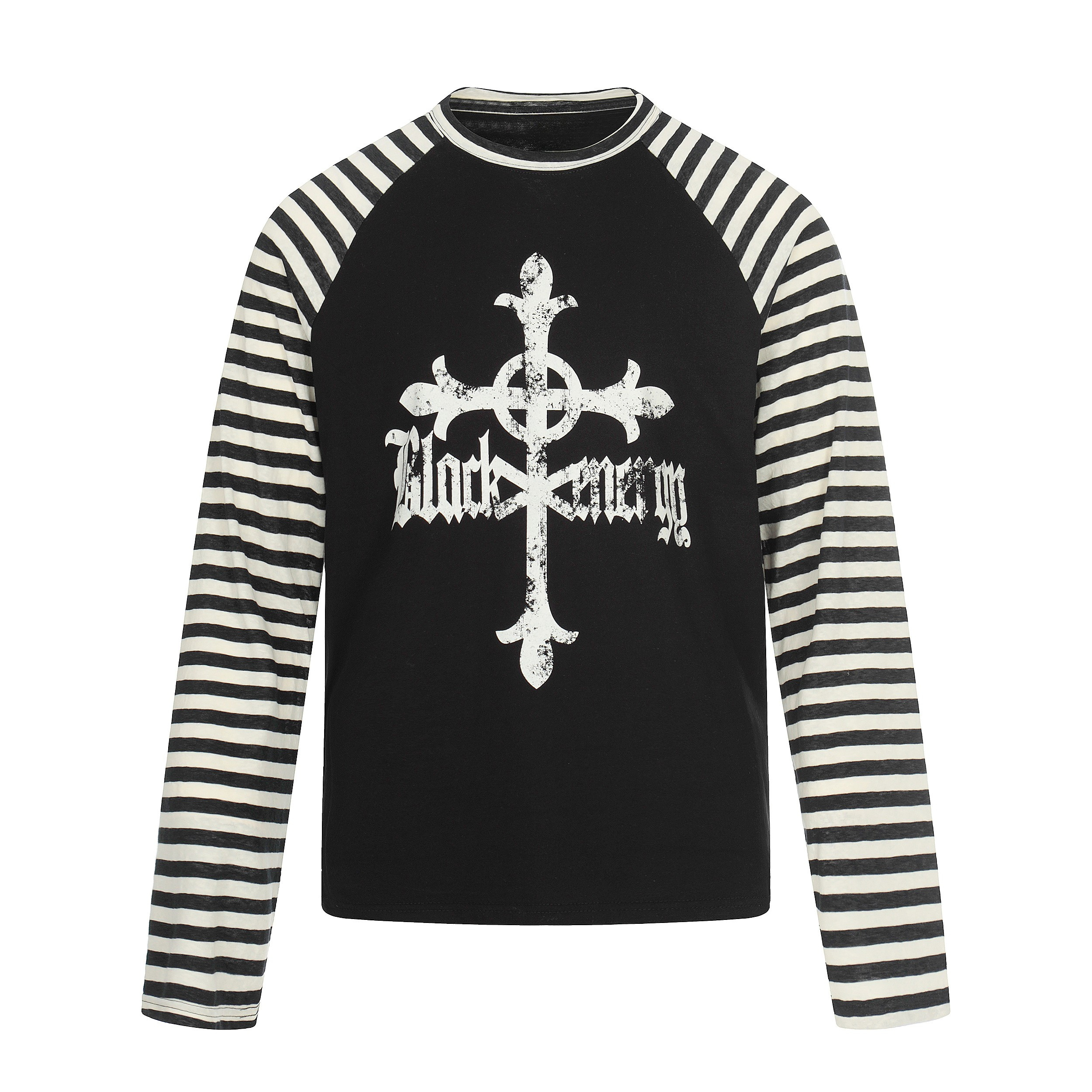 CapCabin Cross Graphic Raglan Long Sleeve Tee