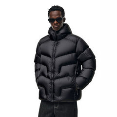 NOAH MARS 90 White Duck Down Hooded Lightweight Outdoor Windproof Jacket