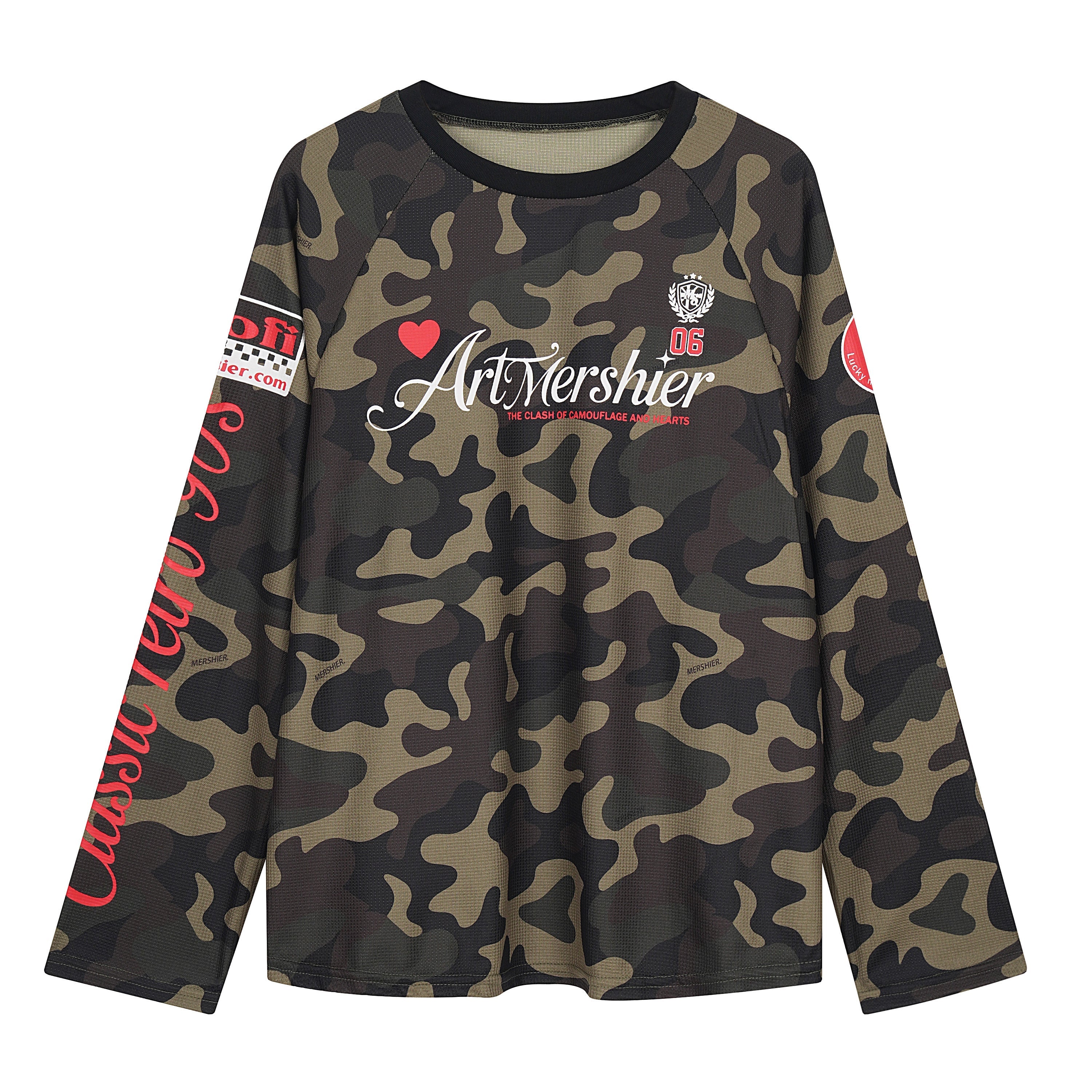 CapCabin Camo Graphic Long Sleeve Jersey