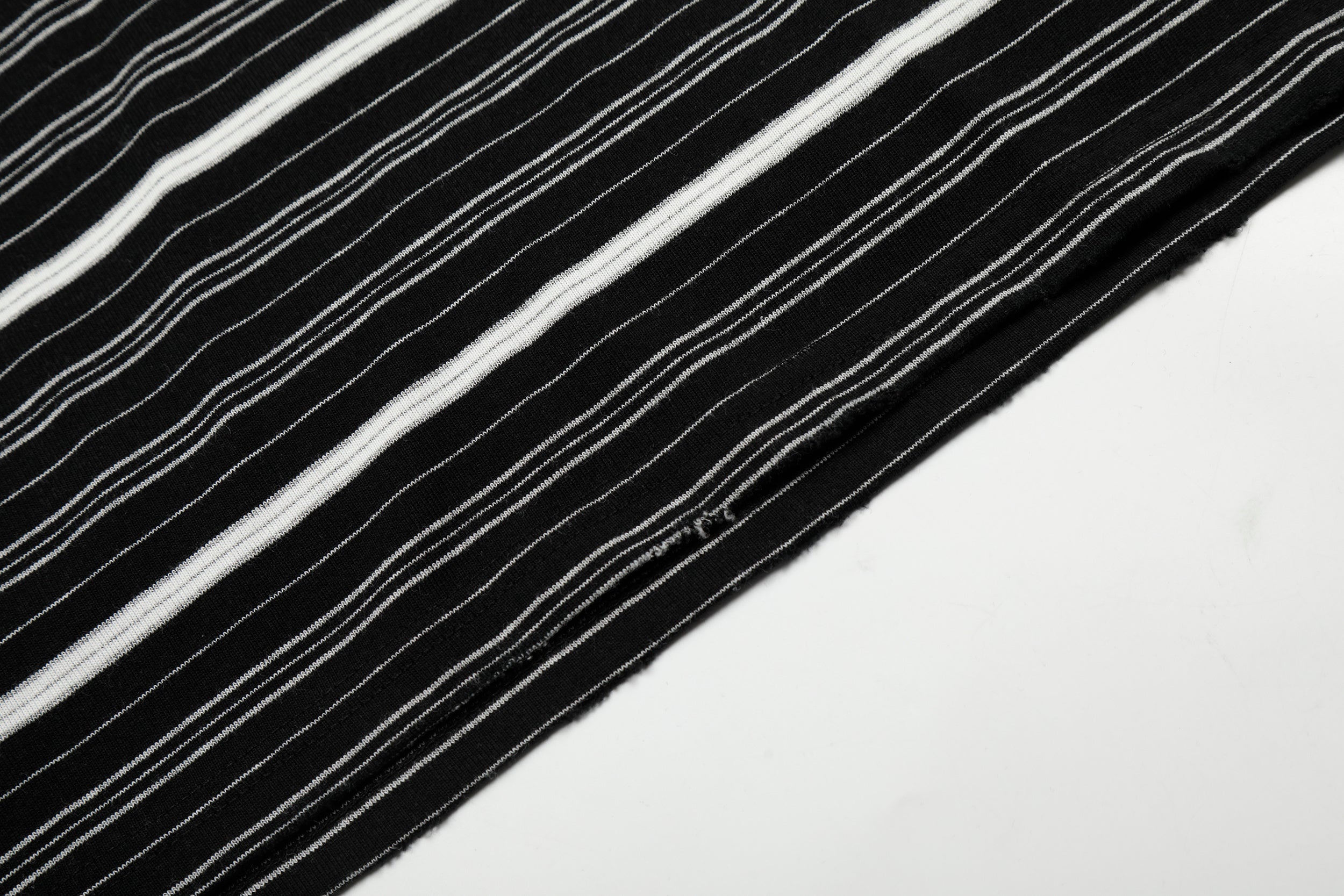CapCabin Striped Henley Long Sleeve Tee