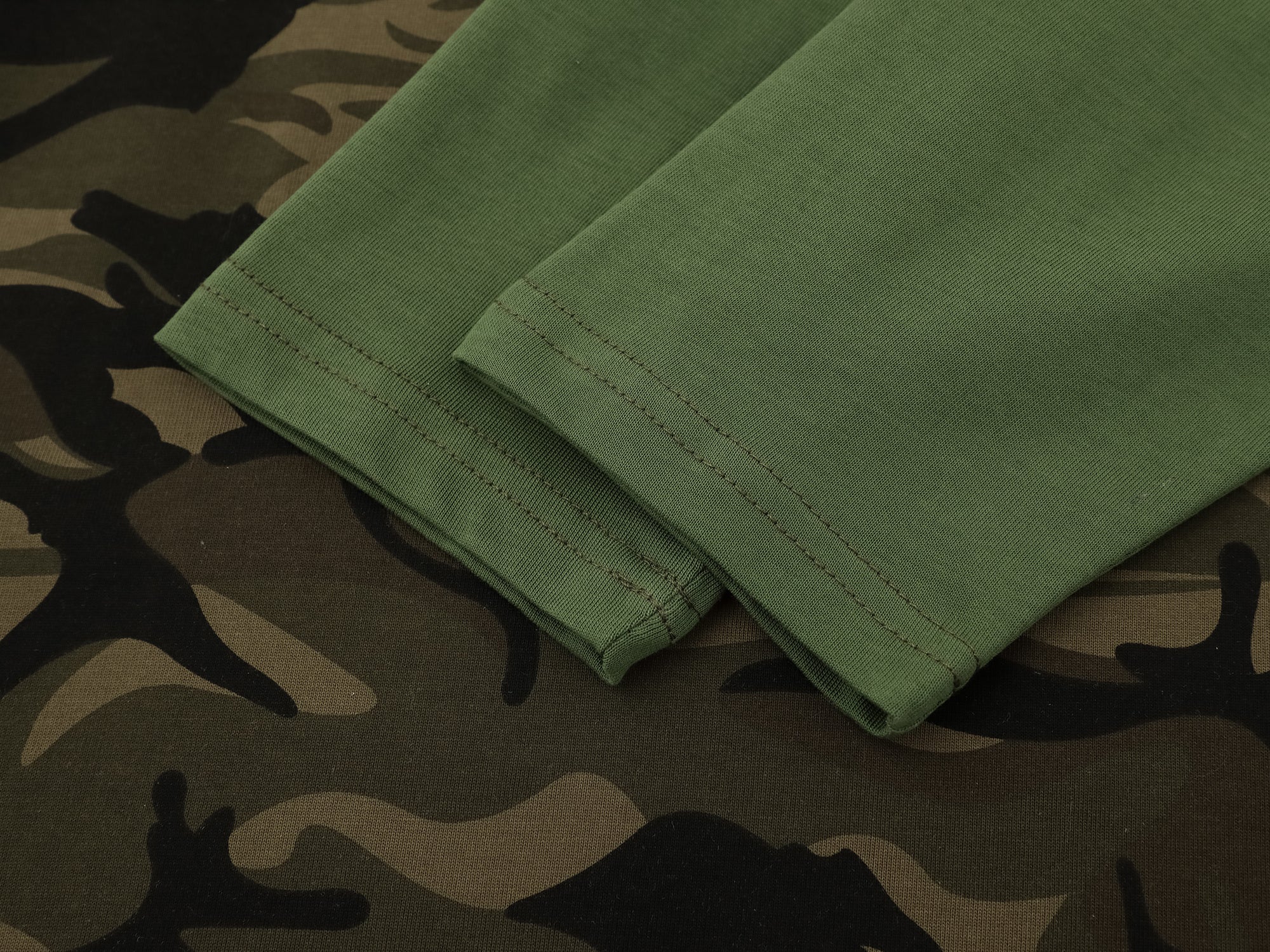 CapCabin Layered Camo Long Sleeve Tee